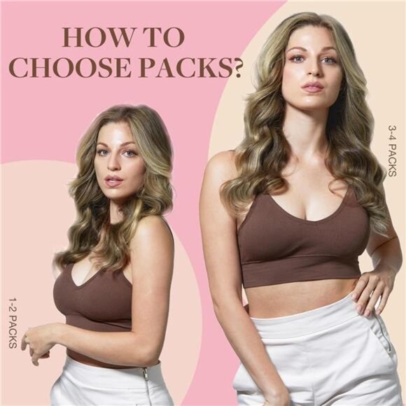 Tape in Hair Extensions Human Hair, 3/8/613 Walnut Brown to Ash Brown - Picture 5 of 6